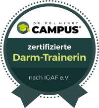 Logo Zertifizierte Darmtrainerin nach IGAF e.V.